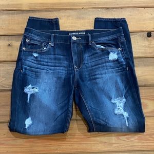 Express Distressed Jeans